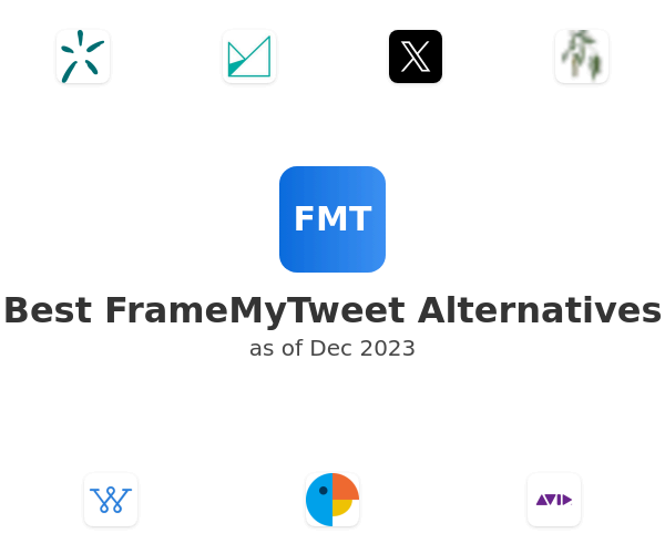 Best FrameMyTweet Alternatives