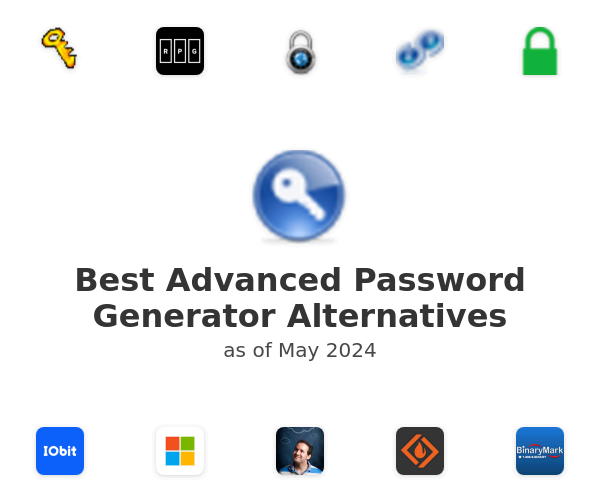 Best Advanced Password Generator Alternatives