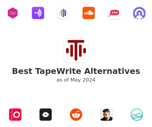 Best TapeWrite Alternatives