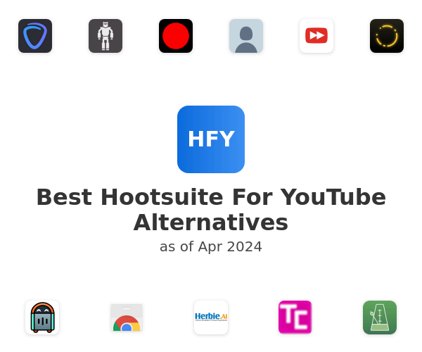 Best Hootsuite For YouTube Alternatives