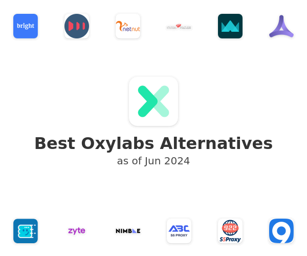 Best Oxylabs Alternatives