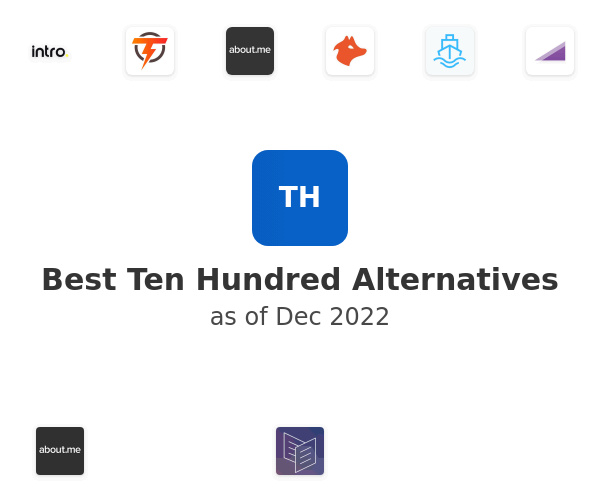 Best Ten Hundred Alternatives
