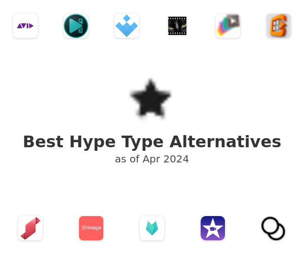Best Hype Type Alternatives