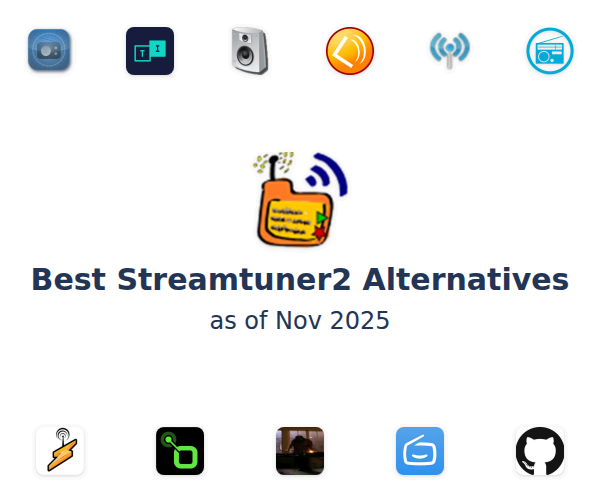 Best Streamtuner2 Alternatives