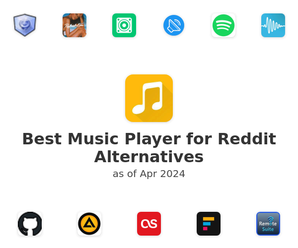 Best Music Player for Reddit Alternatives