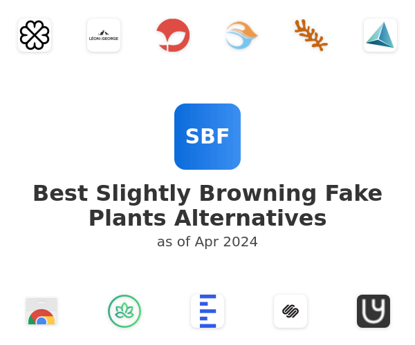 Best Slightly Browning Fake Plants Alternatives