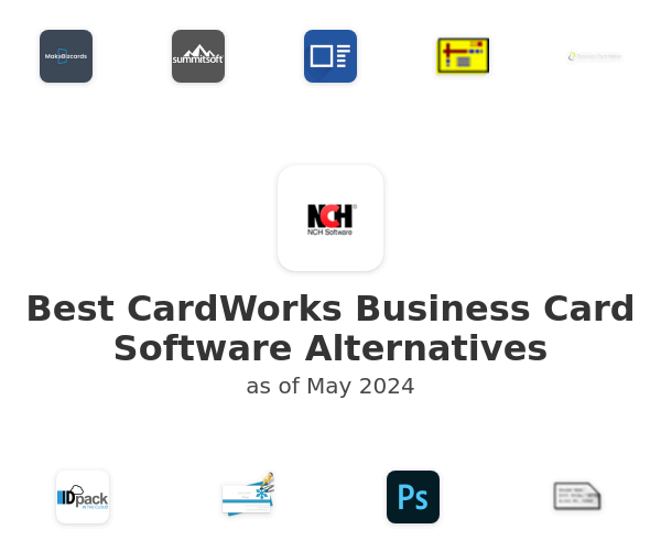 Best CardWorks Business Card Software Alternatives