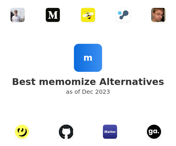 Best memomize Alternatives