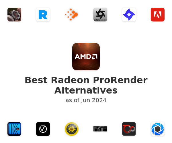 Best Radeon ProRender Alternatives