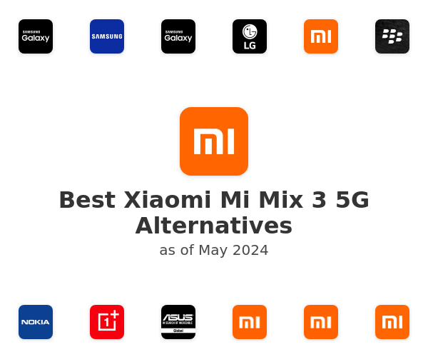 Best Xiaomi Mi Mix 3 5G Alternatives