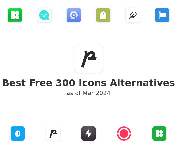 Best Free 300 Icons Alternatives