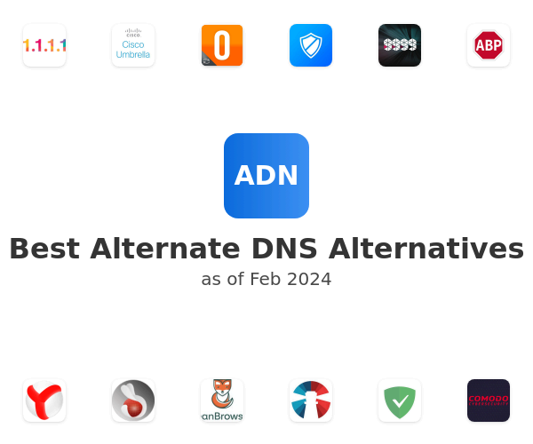 Best Alternate DNS Alternatives