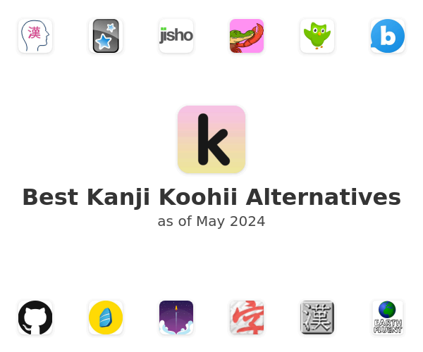 Best Kanji Koohii Alternatives