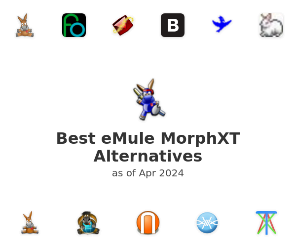 Best eMule MorphXT Alternatives