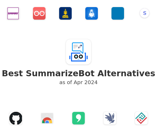 Best SummarizeBot Alternatives