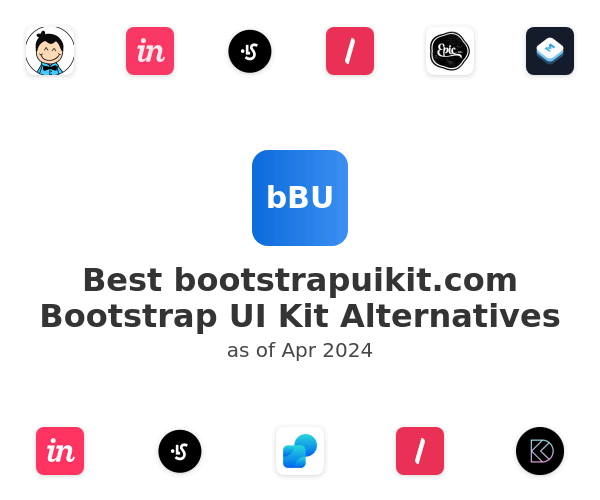 Best bootstrapuikit.com Bootstrap UI Kit Alternatives