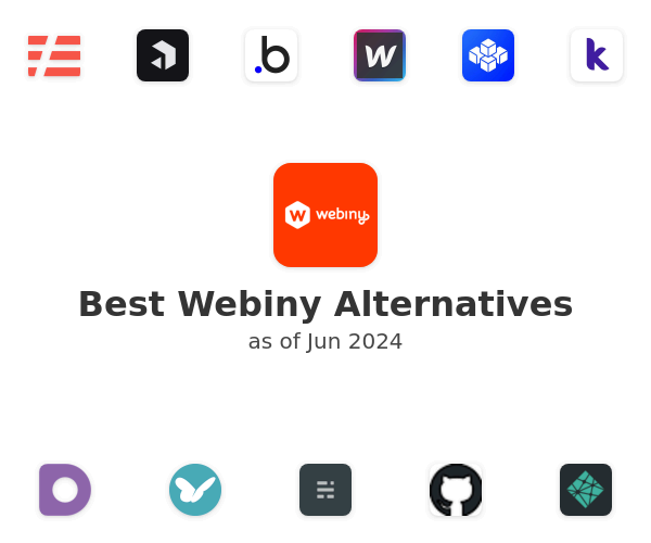 Best Webiny Alternatives