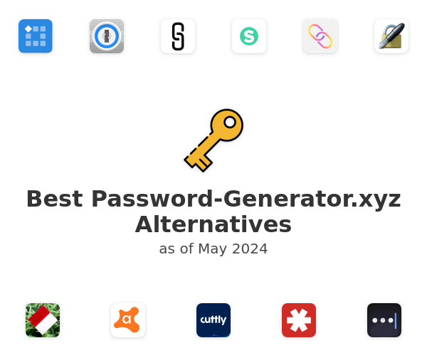 Best Password-Generator.xyz Alternatives