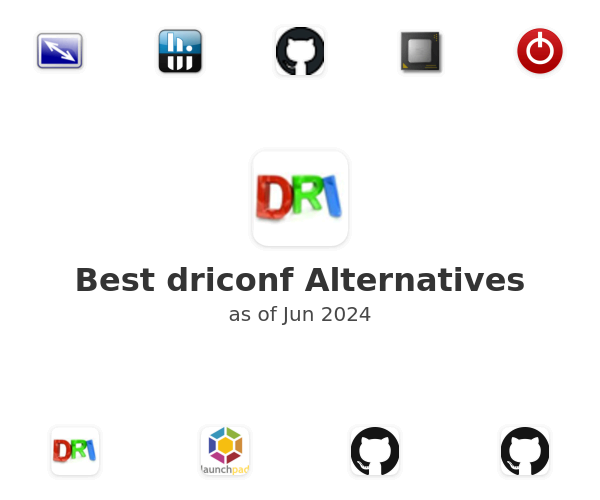 Best driconf Alternatives