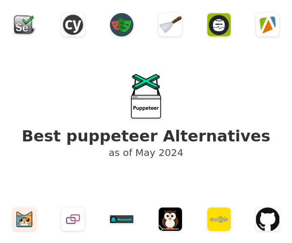 Best puppeteer Alternatives