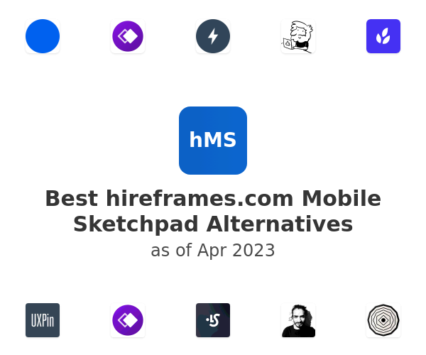 Best hireframes.com Mobile Sketchpad Alternatives