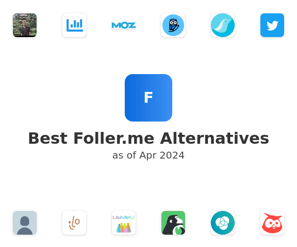 Best Foller.me Alternatives