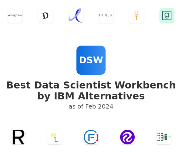 Best Data Scientist Workbench by IBM Alternatives