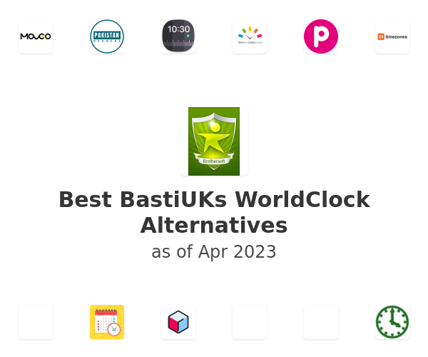 Best BastiUKs WorldClock Alternatives