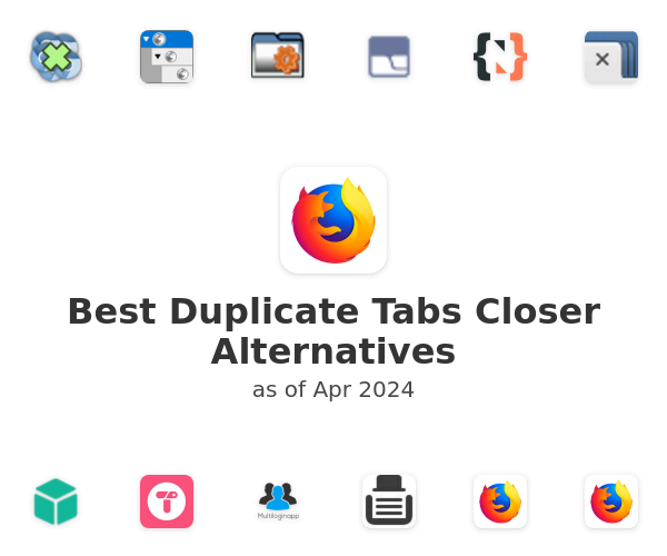 Best Duplicate Tabs Closer Alternatives