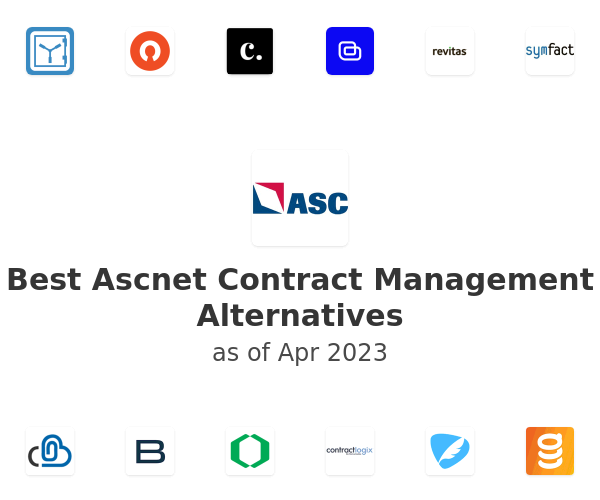 Best Ascnet Contract Management Alternatives