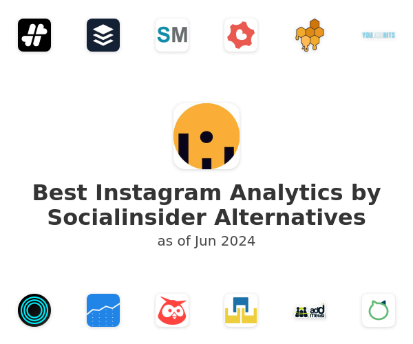 Best Instagram Analytics by Socialinsider Alternatives