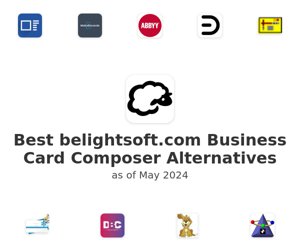 Best belightsoft.com Business Card Composer Alternatives