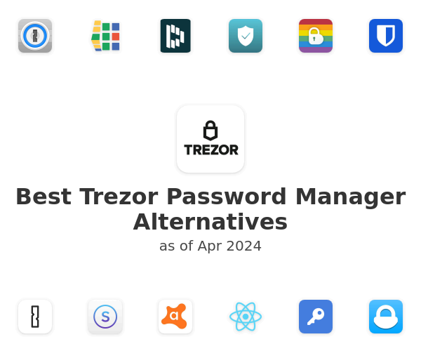Best Trezor Password Manager Alternatives