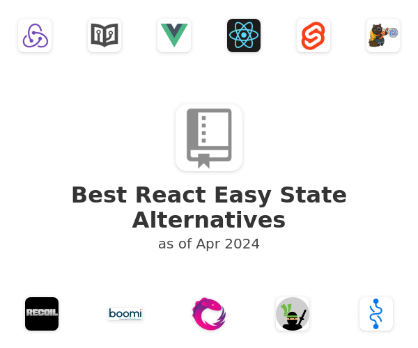 Best React Easy State Alternatives