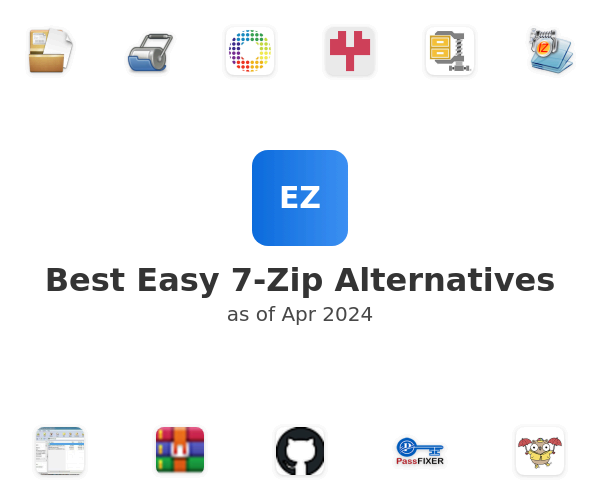 Best Easy 7-Zip Alternatives