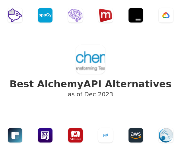 Best AlchemyAPI Alternatives