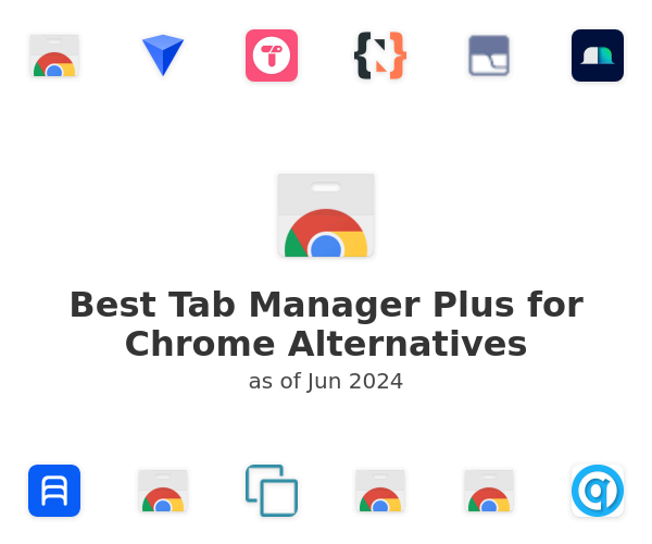 Best Tab Manager Plus for Chrome Alternatives