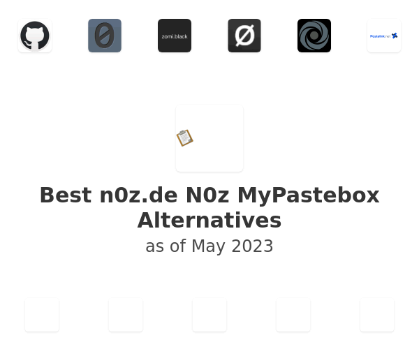 Best n0z.de N0z MyPastebox Alternatives