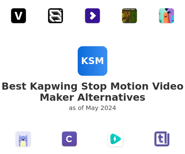 Best Kapwing Stop Motion Video Maker Alternatives