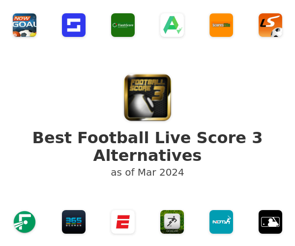 Best Football Live Score 3 Alternatives
