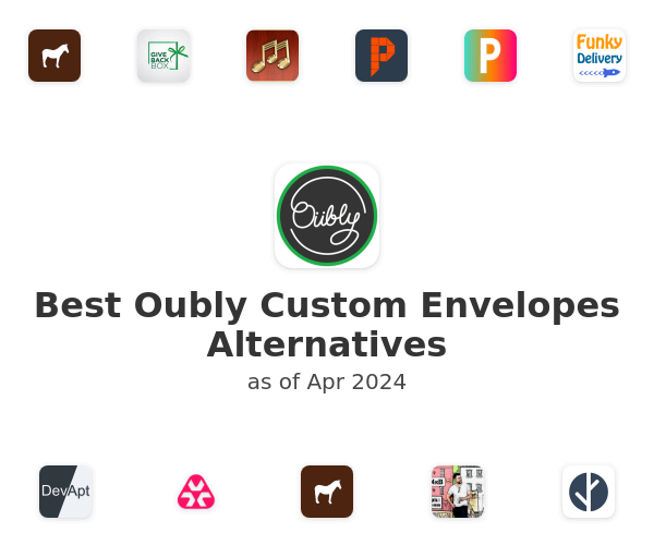 Best Oubly Custom Envelopes Alternatives