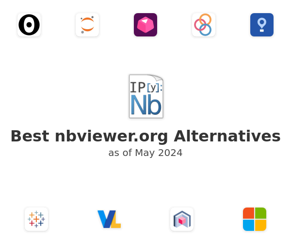 Best nbviewer.org Alternatives
