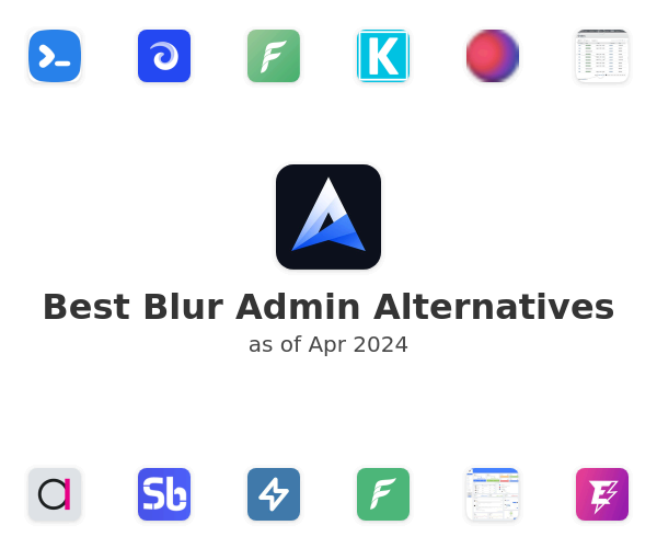 Best Blur Admin Alternatives