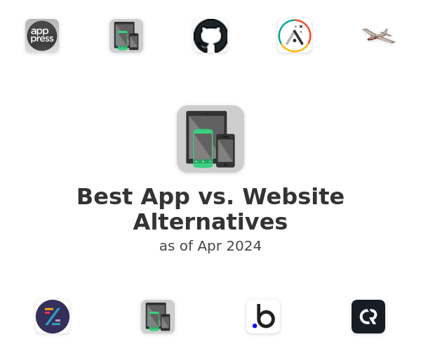 Best App vs. Website Alternatives