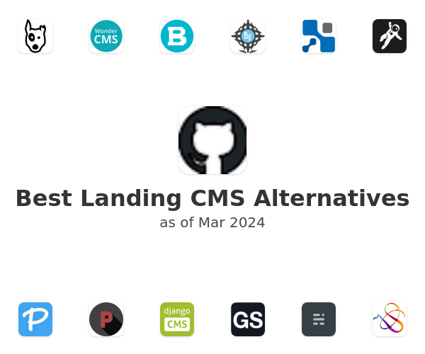 Best Landing CMS Alternatives