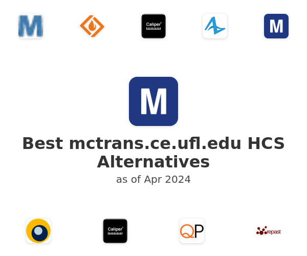 Best mctrans.ce.ufl.edu HCS Alternatives