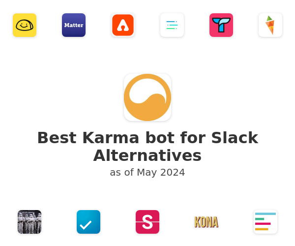 Best Karma bot for Slack Alternatives