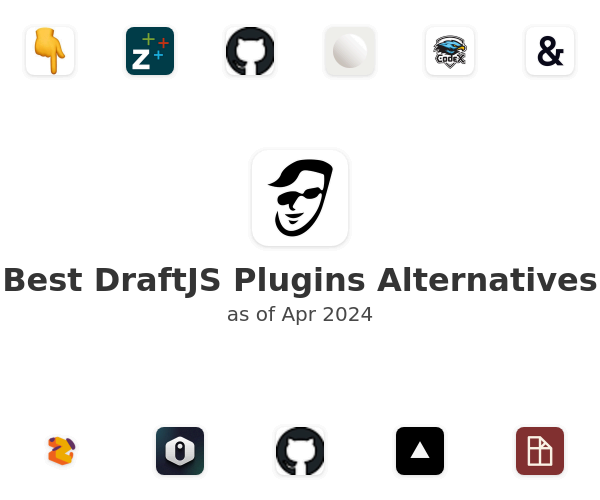 Best DraftJS Plugins Alternatives