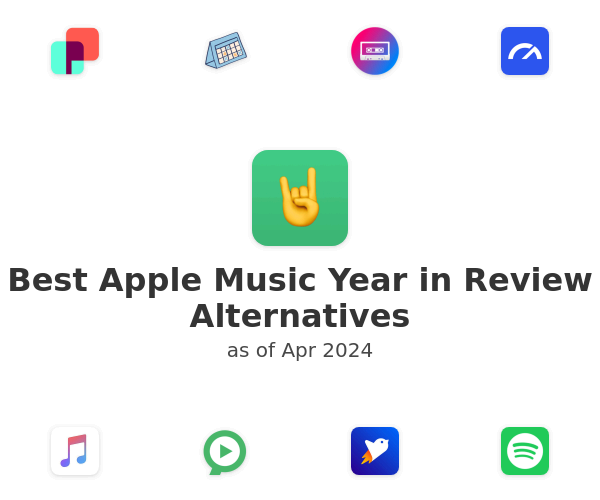 Best Apple Music Year in Review Alternatives