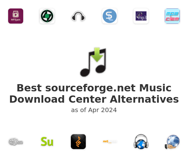 Best sourceforge.net Music Download Center Alternatives